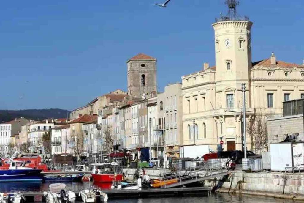 Studio Vue Mer Terrasse La Ciotat Exterior foto